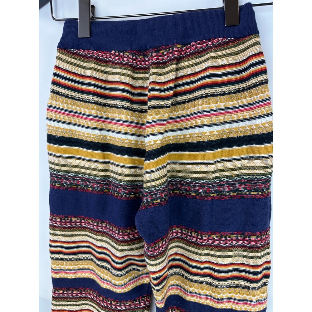 Free People All Mixed Up Knit Stripe Jogger Pants Lounge Drawstring Boho Size XS - Picture 13 of 16